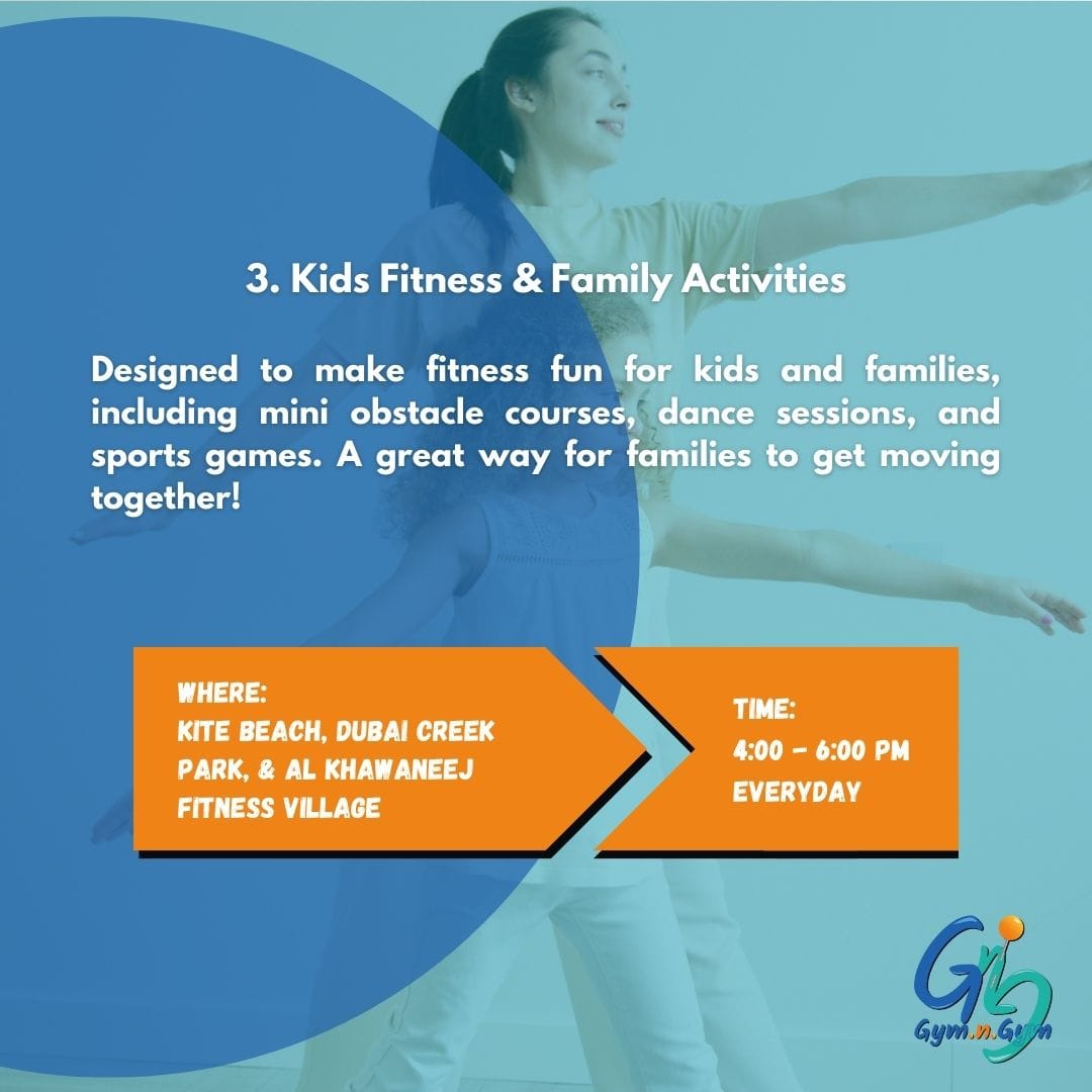 Dubai Fitness Challenge 30x30 - Daily Events