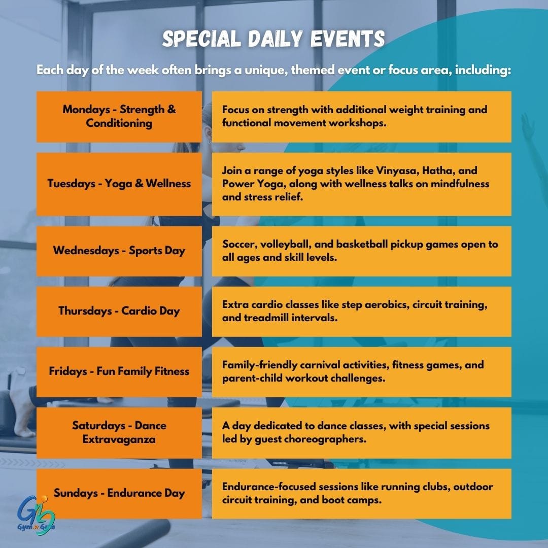 Dubai Fitness Challenge 30x30 - Daily Events